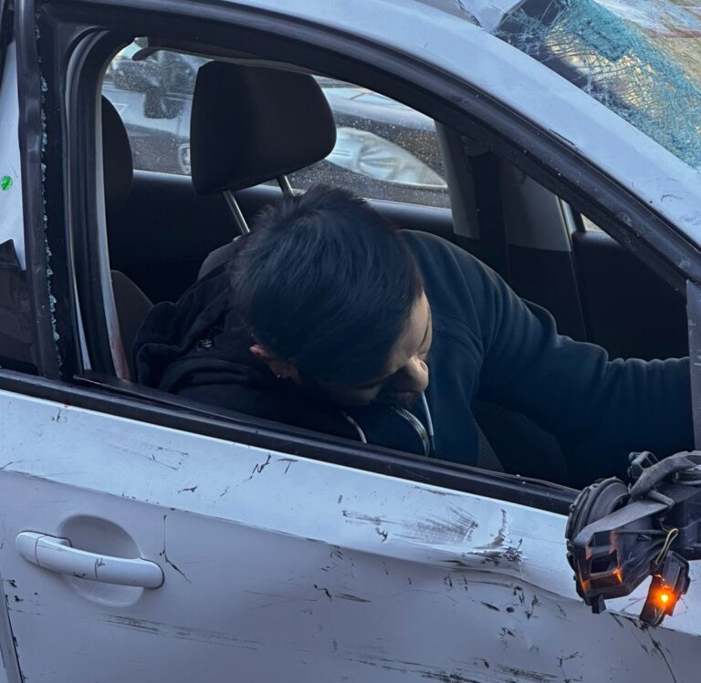 Impactante choque provoca conductor ebrio FUERTES IMAGENES