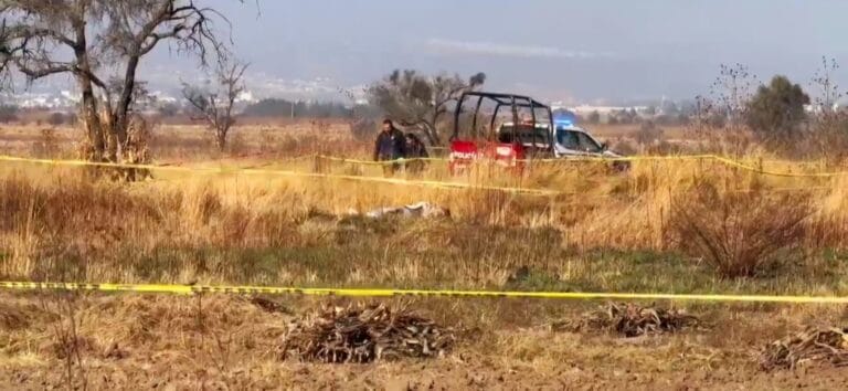 ¡Coronango y Cuautlancingo huelen a muerte! Ahora matan a uno y abandonan cadáver