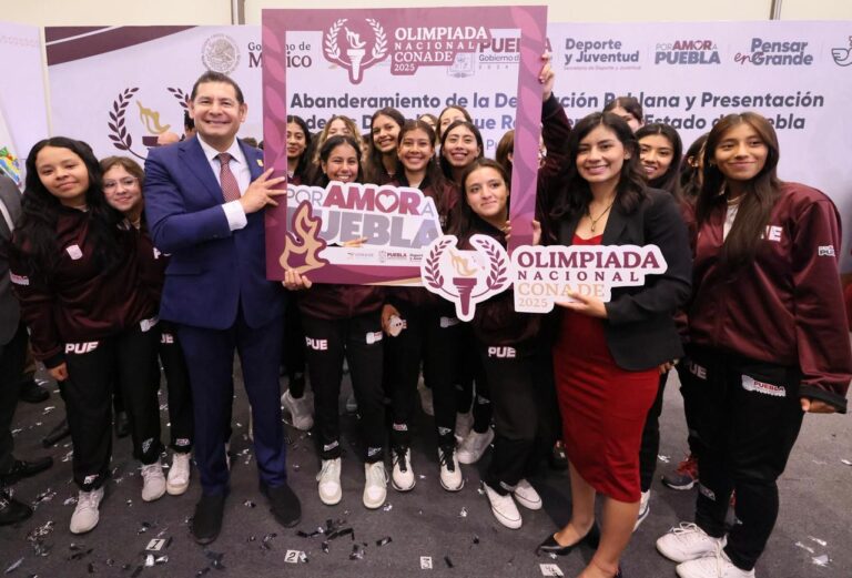 Hasta 50 mil pesos a jóvenes atletas que traigan medalla de oro a Puebla; Armenta