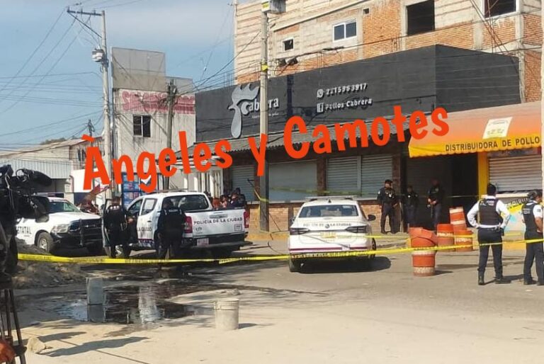 De cinco balazos matan a dueño de pollería en la Central de Abasto Puebla 