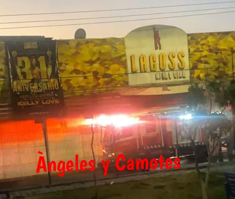 Criminales incendian Table La Coss, mueren dos bailarinas y tres meseros.