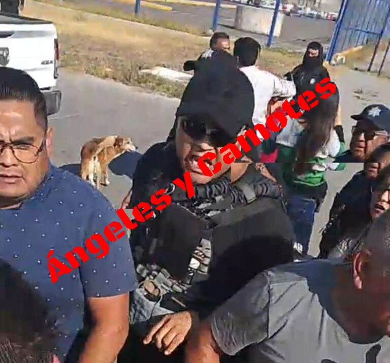 Exedil de Tlachichuca sale del tambo en Tepexi de Rodríguez y lo agarran otra vez