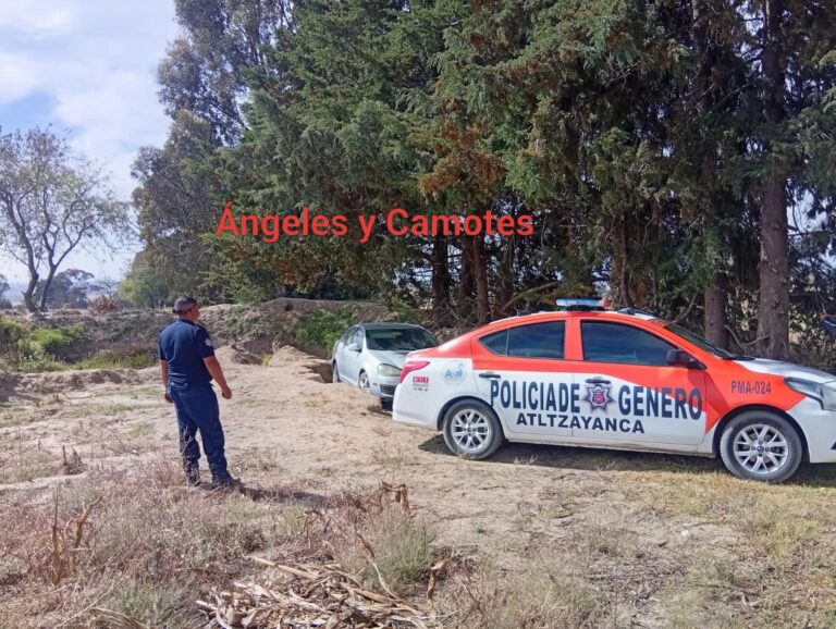 A Blanca la aventaron en una zanja en Tlaxcala