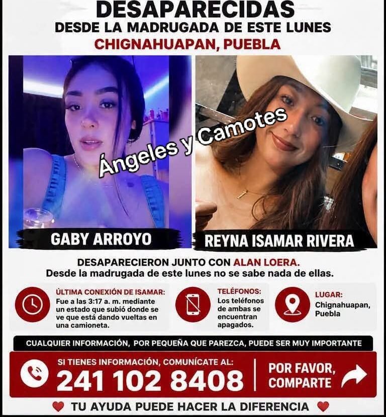 Masacre en Chignahuapan, hallan muertos a tres jóvenes desaparecidos